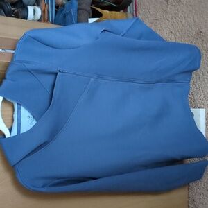 Cuddl Duds XL hoodie with diagonal full zipper